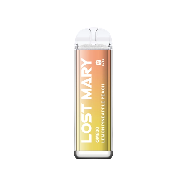 Lemon Pineapple Peach | Lost Mary QM600 By Elf Bar Disposable Pod Device 20mg